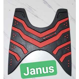 Thảm cao su lót chân xe janus 2022 2023 đỏ dày