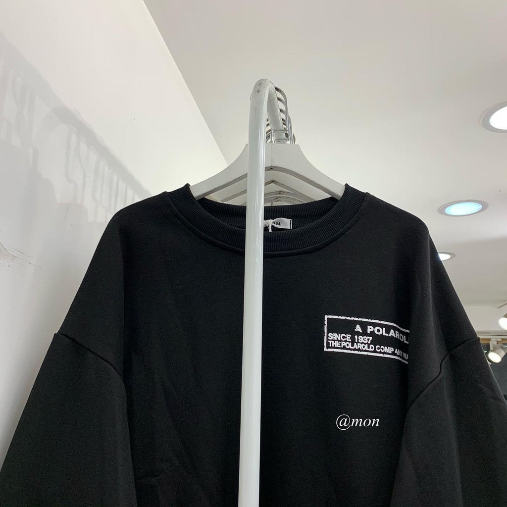 2012023 Áo pull nỉ, sweater nỉ , áo nỉ da cá nữ ulzzang freesize | BigBuy360 - bigbuy360.vn