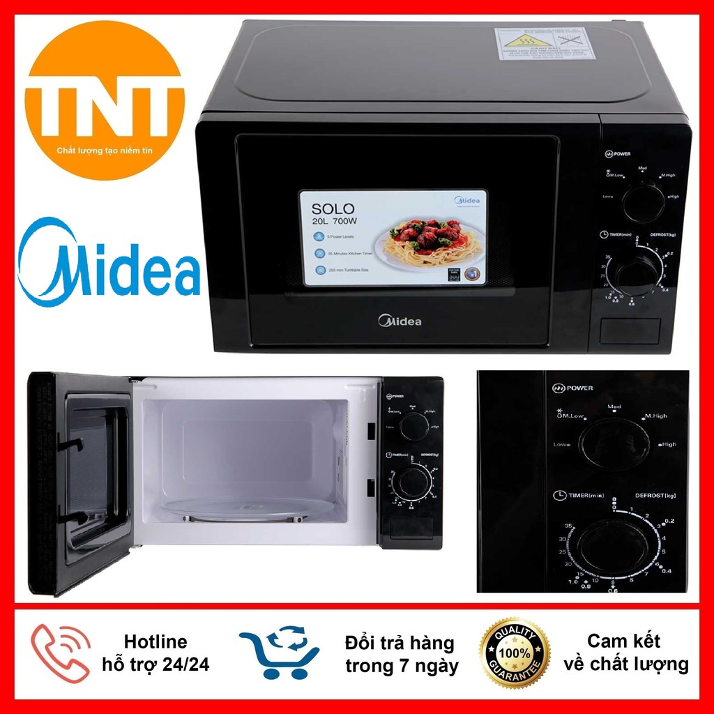 Lò Vi Sóng Cao Cấp MIDEA MO- MM2019A 20L Hàng Chính Hãng