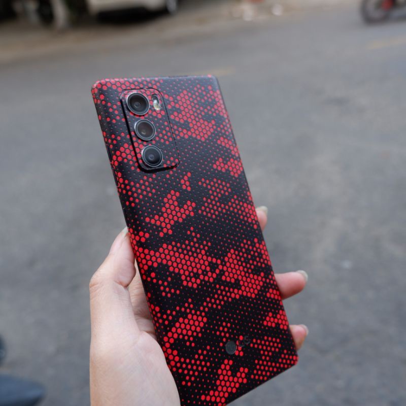 Miếng dán skin full viền Lg wing , Lg Velvet chất liệu 3M mỹ