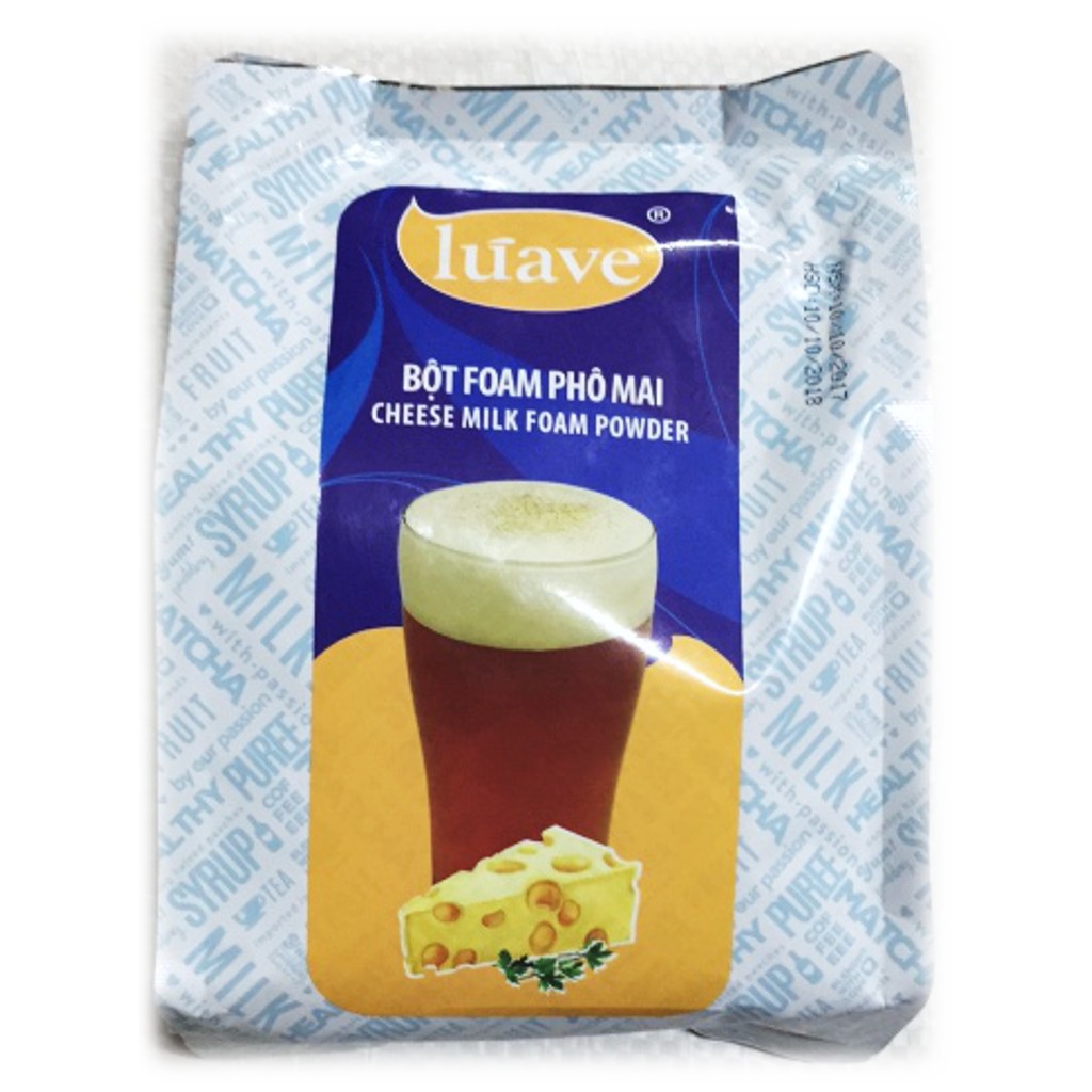 [Mã 77FMCGSALE1 giảm 10% đơn 250K] Bột Milk Foam Luave Váng Sữa Phô Mai 500g