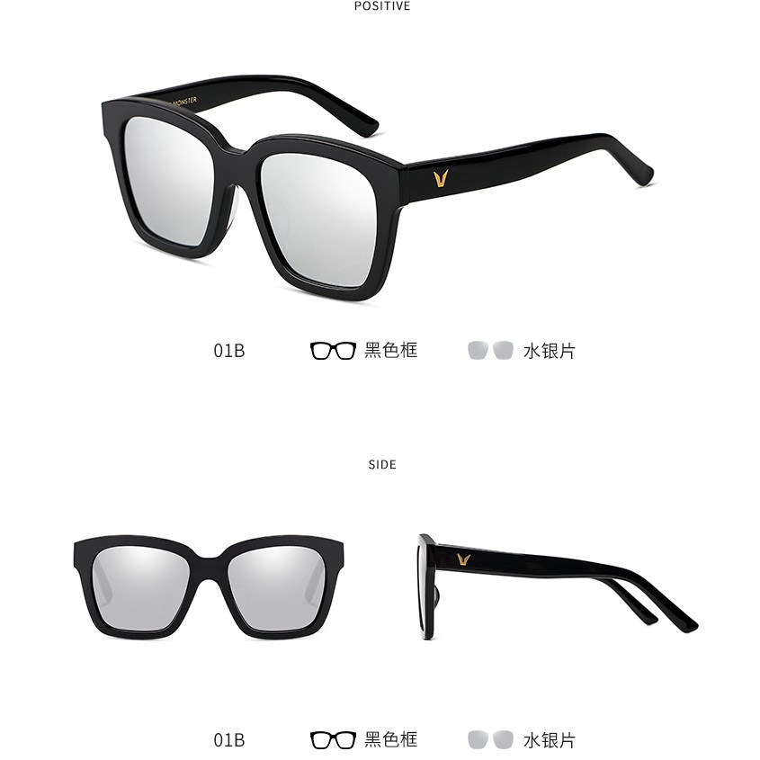 Kính Sơn Tùng V to đen CHIBIVIP K08