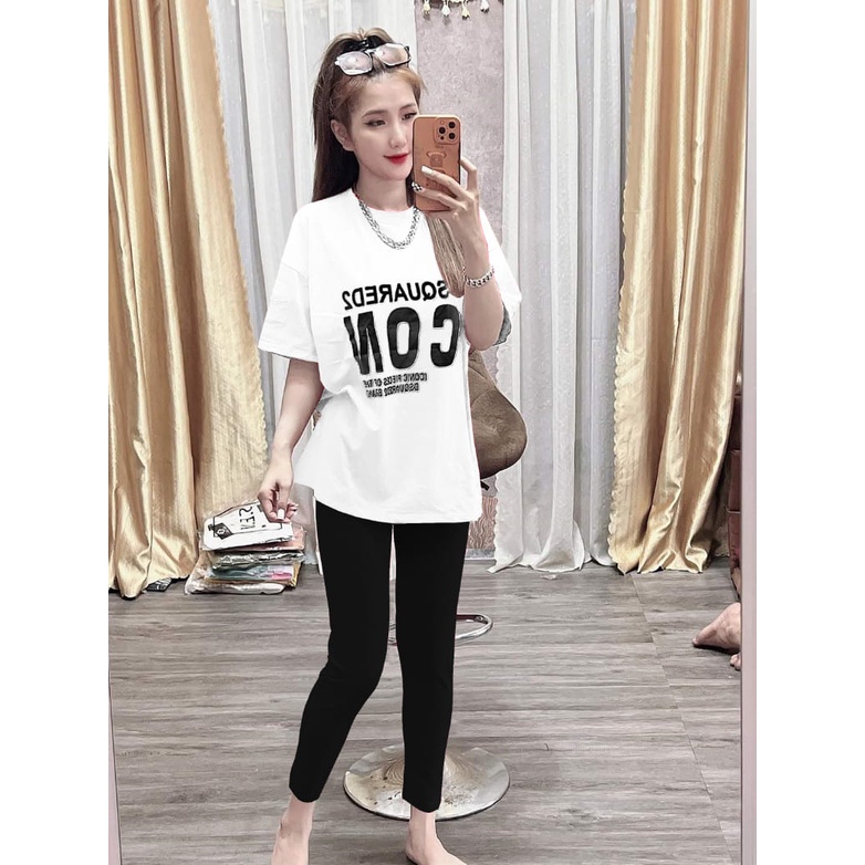 Đồ Bộ Dài Thời Trang Logo In Siêu Xinh - Y Hình
