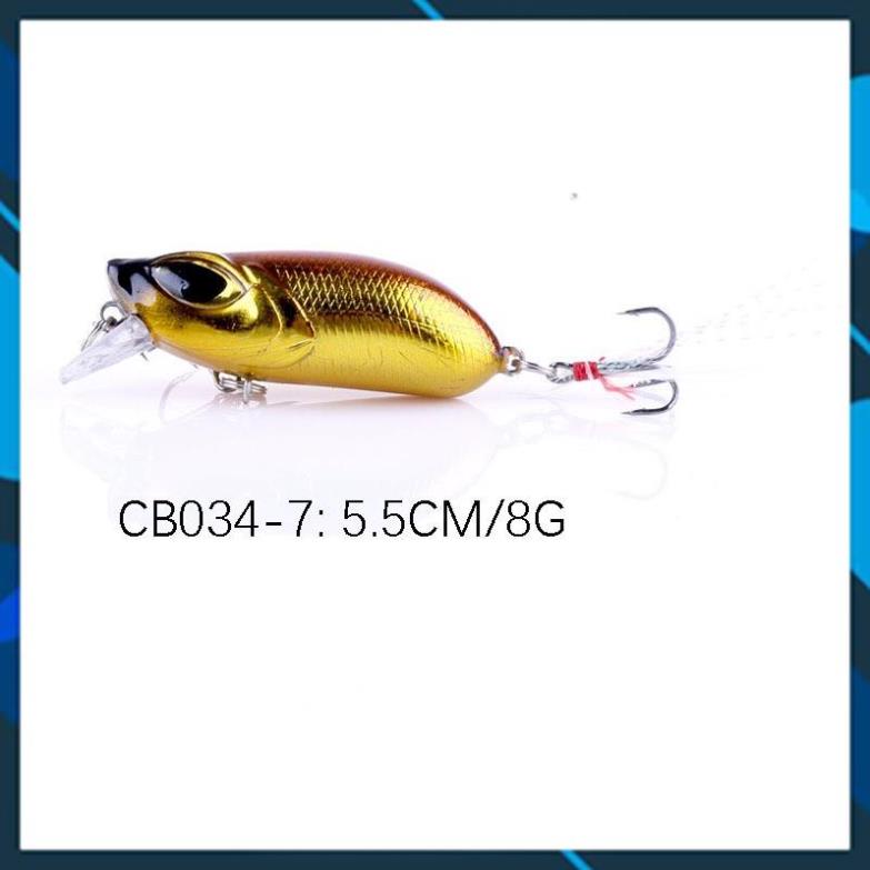 [Chất Lượng] Mồi Mininow Lure Mắt 3D Chuyên Đồ Câu Lure dài 5,5cm nặng 8gam_Lure_43