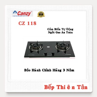 Bếp Ga Âm Tự Động Ngắt Gas CANZY CZ 118