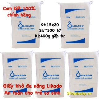 [CHÍNH HÃNG] Khăn giấy đa năng Likado 400g/ 300 tờ - Shop Chuyên Sỉ