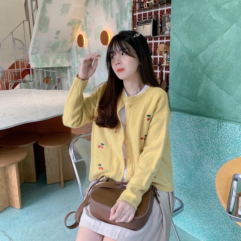 Áo cardigan cherry | BigBuy360 - bigbuy360.vn