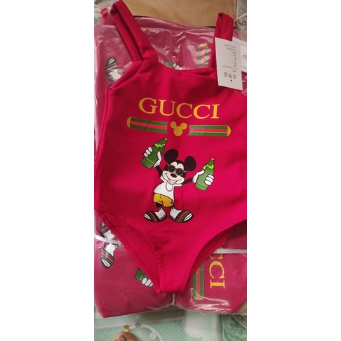 SET35 - Bộ đồ bơi cho bé gái 2 dây hình micky (có nhiều màu) 10-23kg. Richkid123