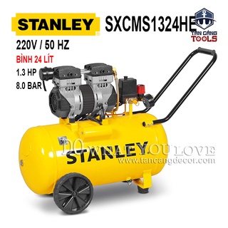 Máy nén khí không dầu 24 lít 1.3 hp stanley sxcms1324he