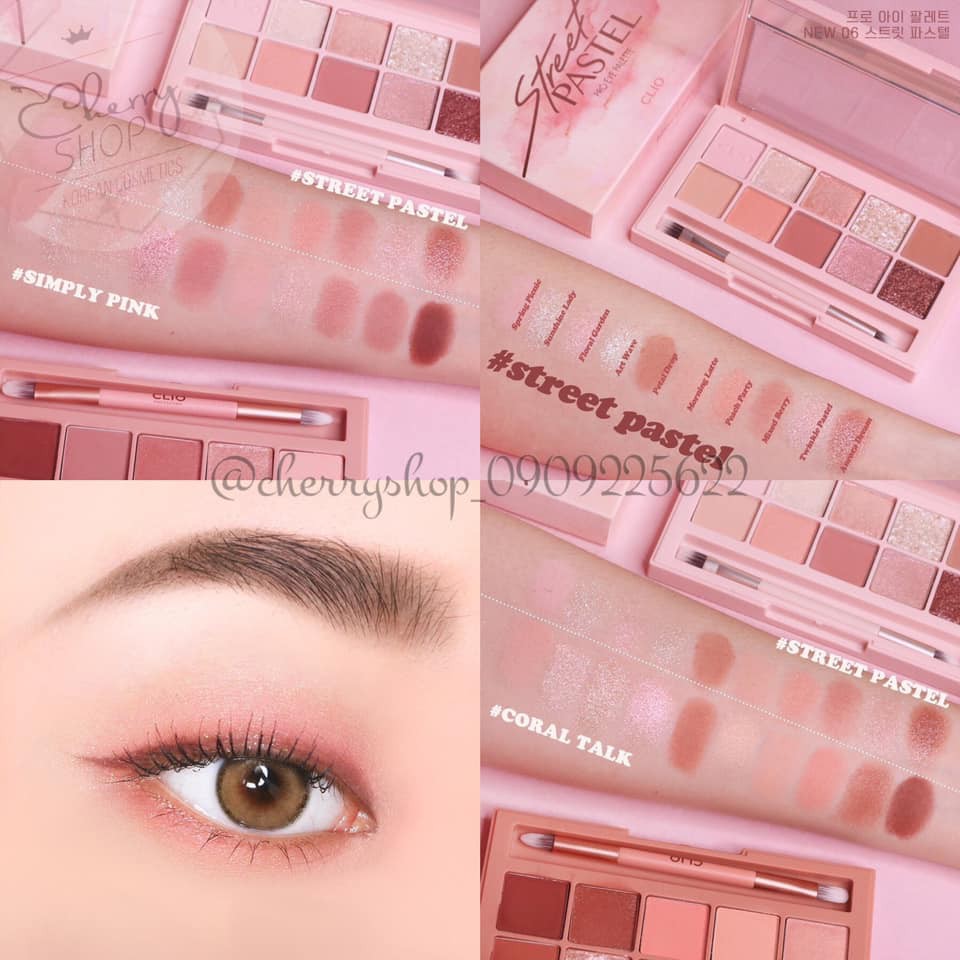 BẢNG PHẤN MẮT CLIO PRO EYE PALETTE