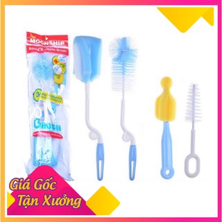 Bộ dụng cụ rửa bình sữa và núm vú baby