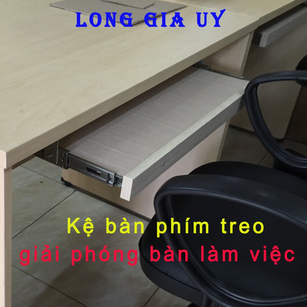 Khay bàn phím treo cực tiện giải phóng không gian bàn làm việc