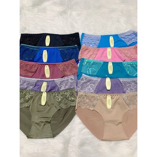 Combo 10 quần lót nữ kháng khuẩn cạp thấp nâng mông free size