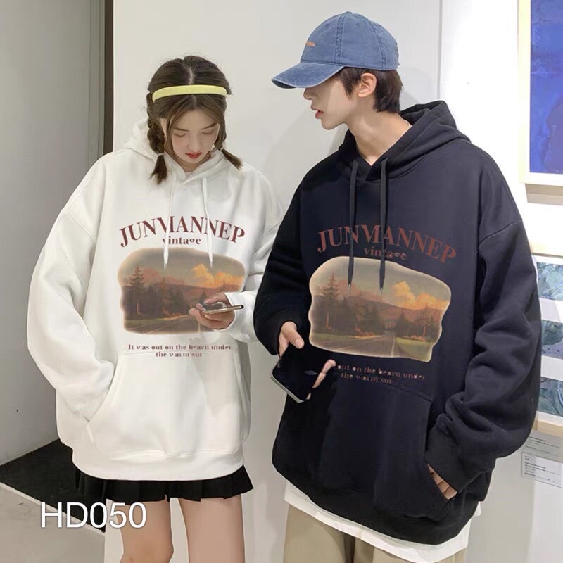 Áo hoodie nam nữ VN CLO in hình và chữ junmannep -HD050