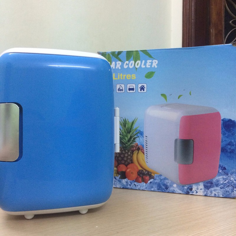 (miễn phí vận chuyển) Tủ lạnh mini dùng cho xe hơi Car Cooler vega 4L