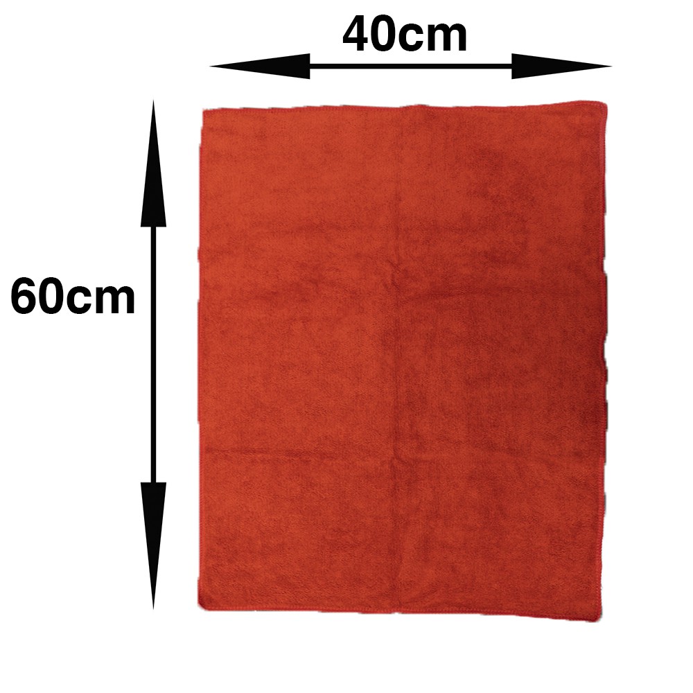Khăn lau đa năng/ lau xe ô tô, xe máy sợi Microfiber (Kích thước: 40x60)