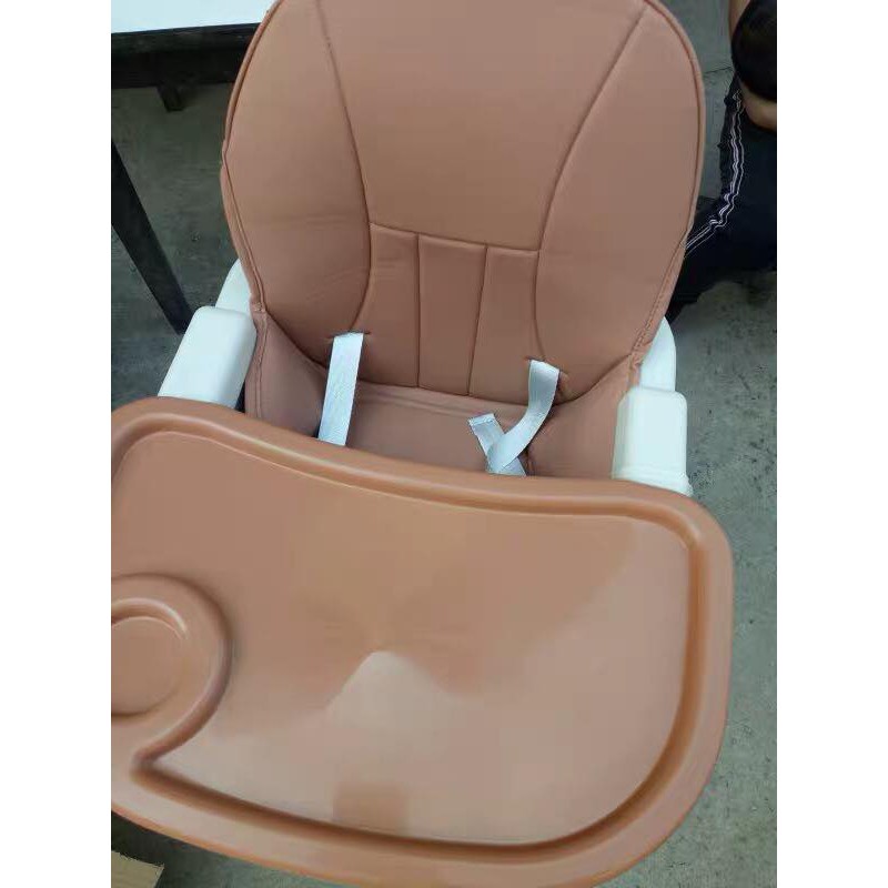 GHẾ ĂN DẶM HANBEI ĐỆM + BÁNH XE. THAY ĐỔI ĐỘ CAO PHÙ HỢP CHO BÉ DƯỚI 5 TUỔI