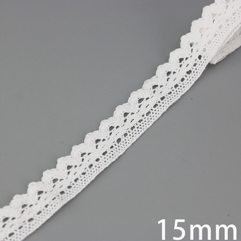 (5M / Cuộn) Dây Ruy Băng Cotton Thủ Công Làm Quà Cưới Thủ Công