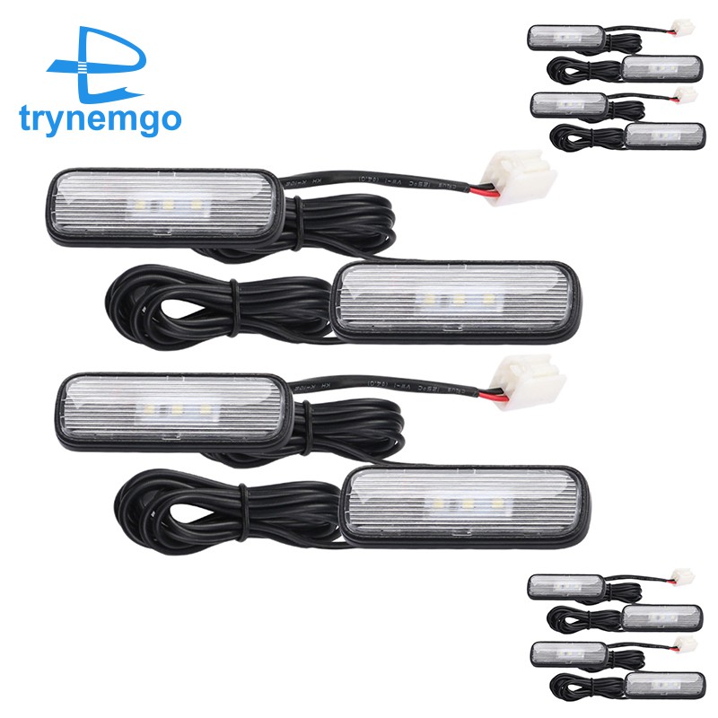 Set 4 Đèn Led Trang Trí Nội Thất Xe Hơi Honda Civic 10th 16-20