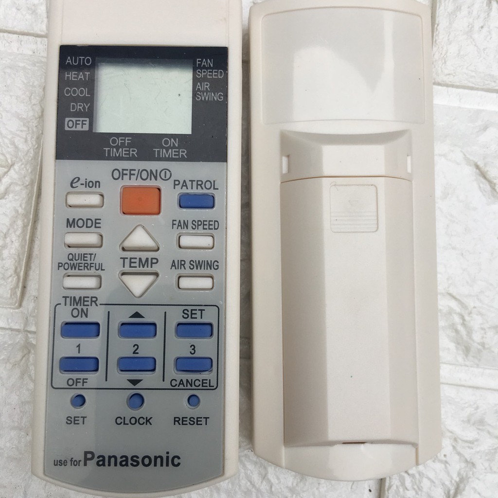 điều khiển điều hòa PANASONIC E-ION