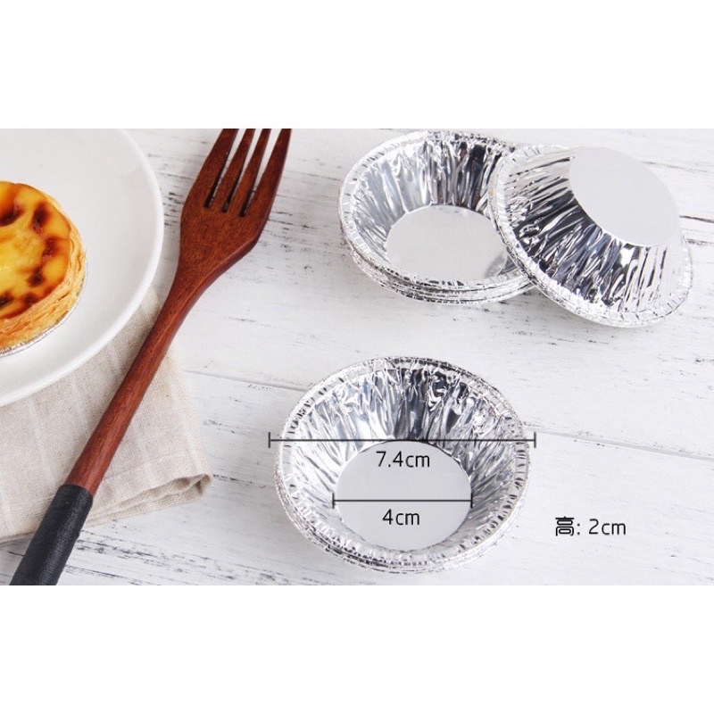 Set 100 Đế Cốc Chén Khuôn giấy bạc nướng thực phẩm, nướng bánh, nướng hàu...