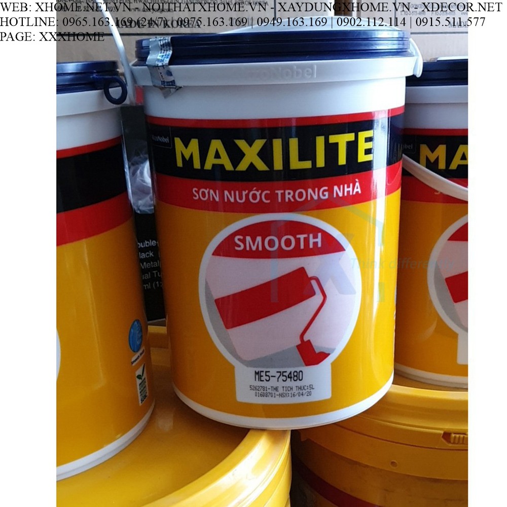 X HOME - Sơn DULUX - MAXILITE Sơn Nước Trong Nhà Maxilite Smooth💥NHẬN HÀNG TẠI NHÀ MÁY💥Giao hàng Toàn quốc - Ckhấu cao