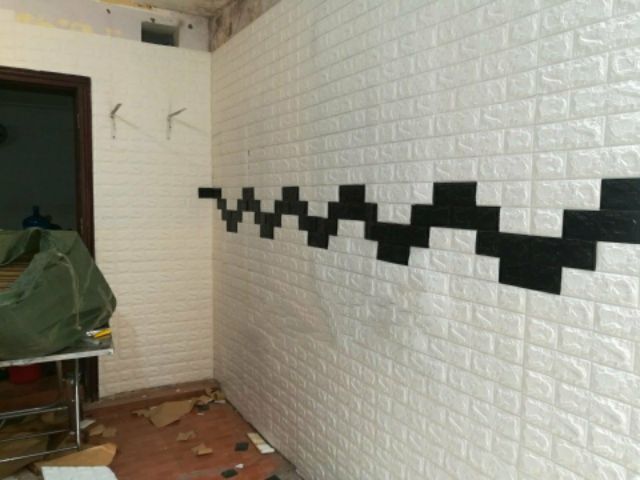 XỐP DÁN TƯỜNG GIẢ GẠCH 3D GIÁ RẺ DÀY 5MM | BigBuy360 - bigbuy360.vn