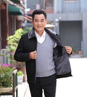 Áo khoác tặng bố