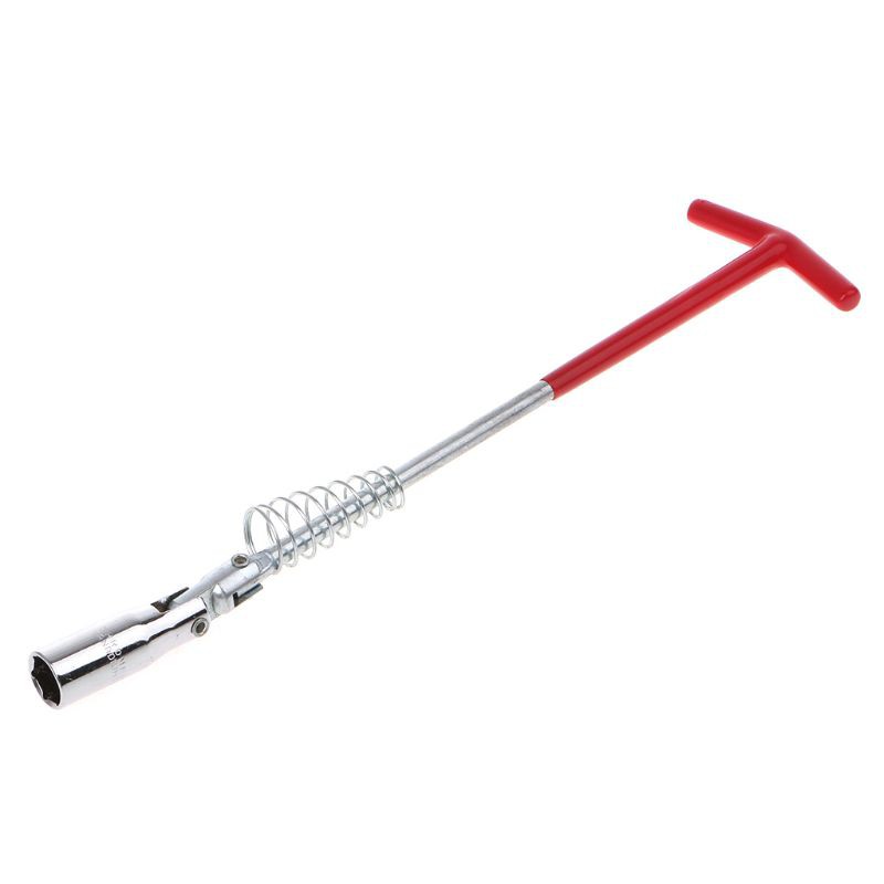 SUN 16mm/0.6&quot; Spark Plug Removal Tool T-Bar T-Handle Flexible Spanner Socket Wrench
