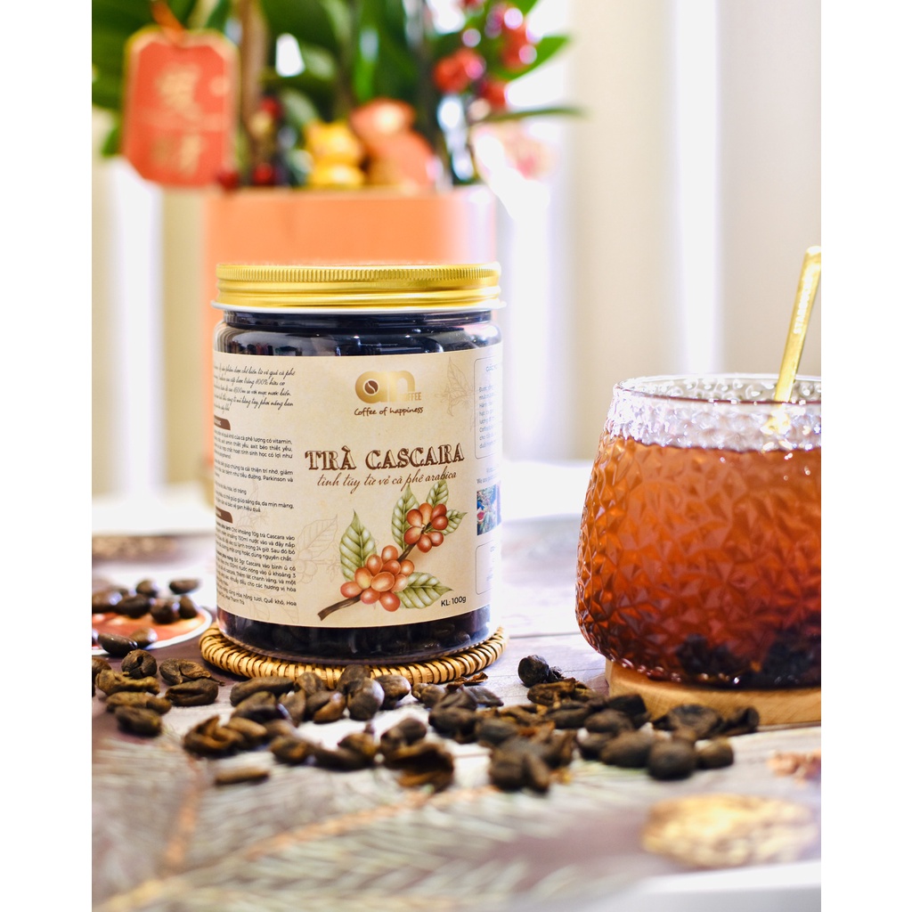 TRÀ CASCARA TỪ VỎ QUẢ CÀ PHÊ ARABICA CAO CẤP- AN COFFEE