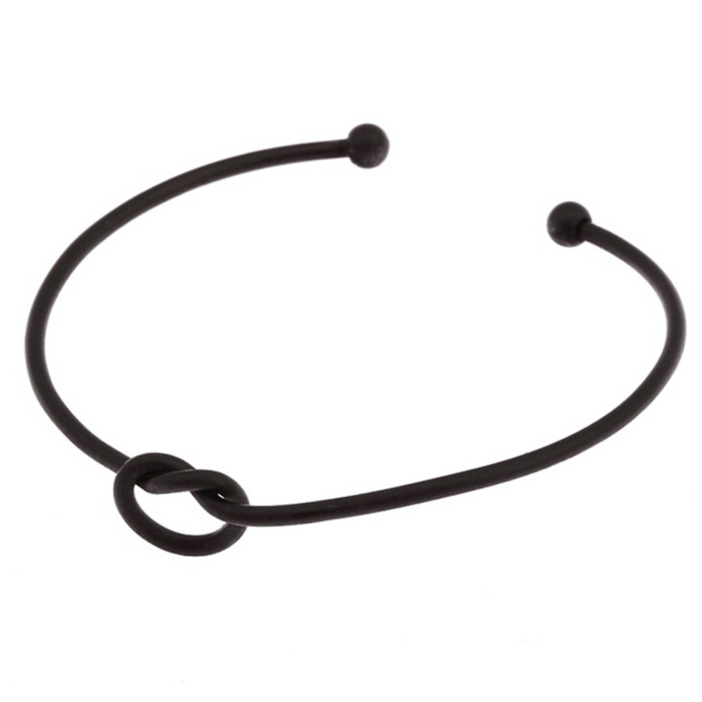 Vòng tay hở họa tiết nút thắt cá tính cho nữ