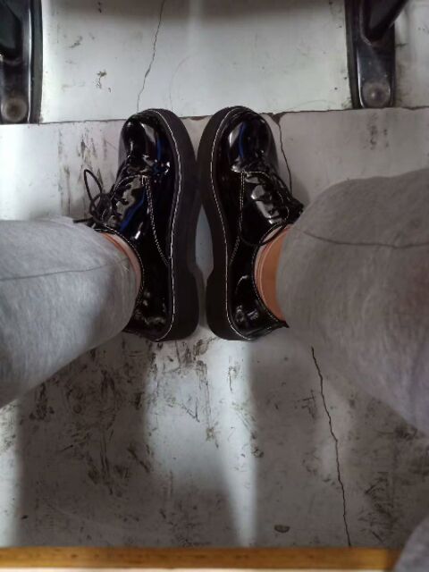 [ Order]  Giầy ulzzang da bóng dây nơ ( kèm ảnh thật sau) | BigBuy360 - bigbuy360.vn