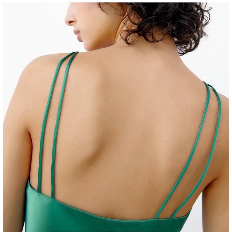 Đầm Zara Phối Dây Xích Bằng Nhựa Phong Cách Thời Trang Mùa Hè Âu Mỹ Dành Cho Nữ 3186845