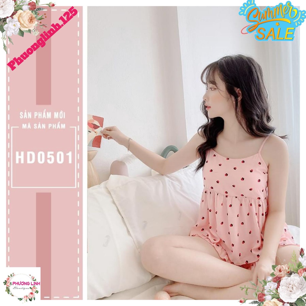 SET BỘ HAI DÂY BABY DOLL HD051