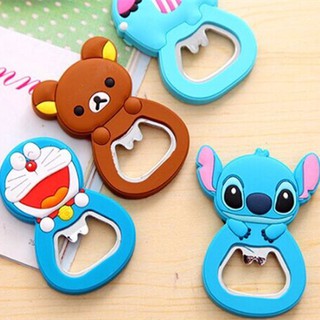 2 dụng cụ khui nắp chai bia, chai thủy tinh hình thú siêu đáng yêu