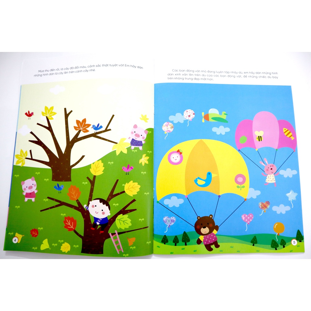 Sách - Sticker phát triển IQ - EQ - CQ