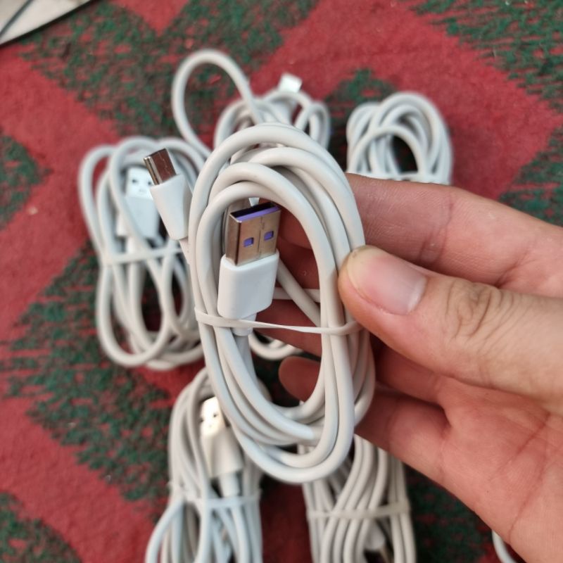 dây cáp sạc (5A) usb-typec dài1 mét / 1.5 mét