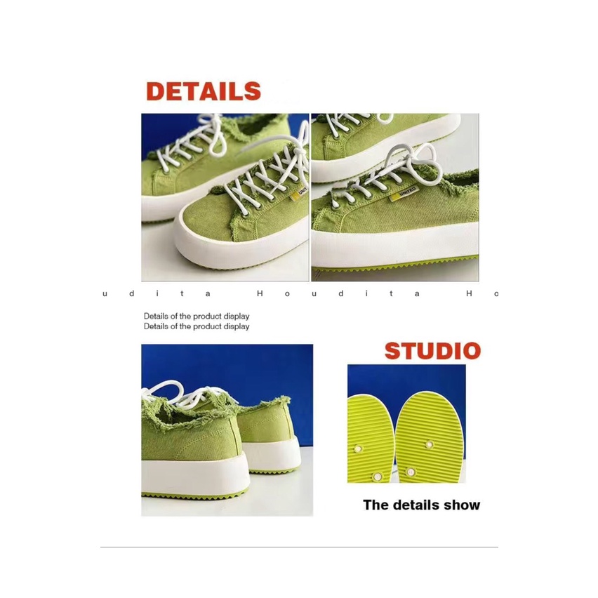 Giày Sneaker Trắng Chính Hãng Cao Cấp Sport - HOUDITA - C-BT35