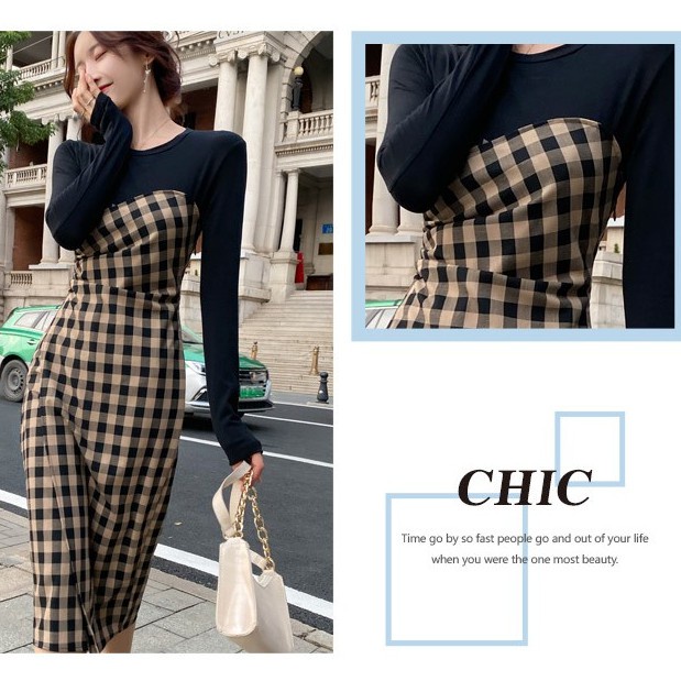 Đầm Maxi Tay Dài Dáng Chữ A Plus Size Cho Nữ