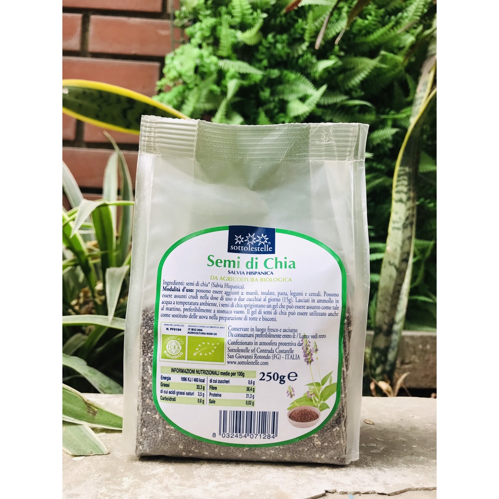 Hạt Chia Hữu Cơ Chia 250g