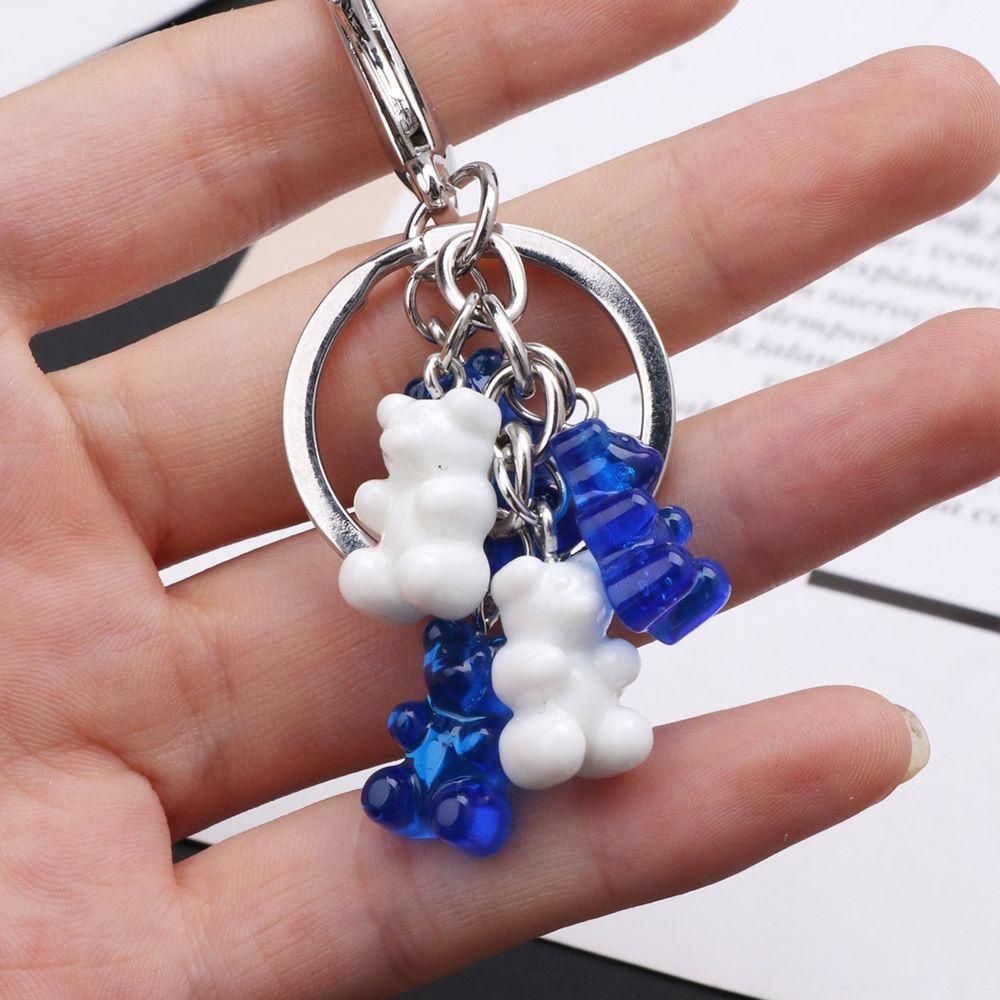 LANFY Móc Khóa Hình Kẹo Gummy Dễ Thương Nhiều Màu Thời Trang Cho Nữ