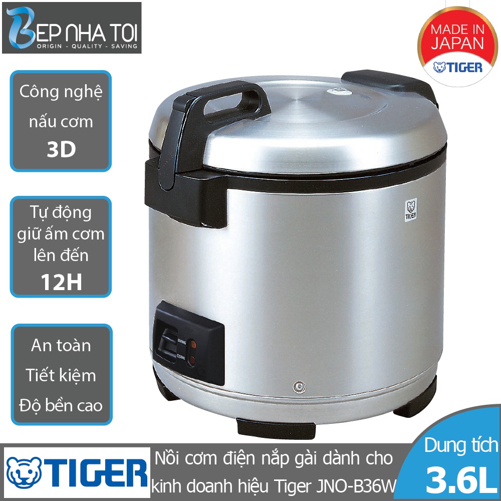 Nồi cơm điện dành cho kinh doanh Tiger JNO-B36W (3.6L)