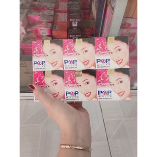 Lố 12 hộp Kem dưỡng trắng da POP Thái Lan 5g