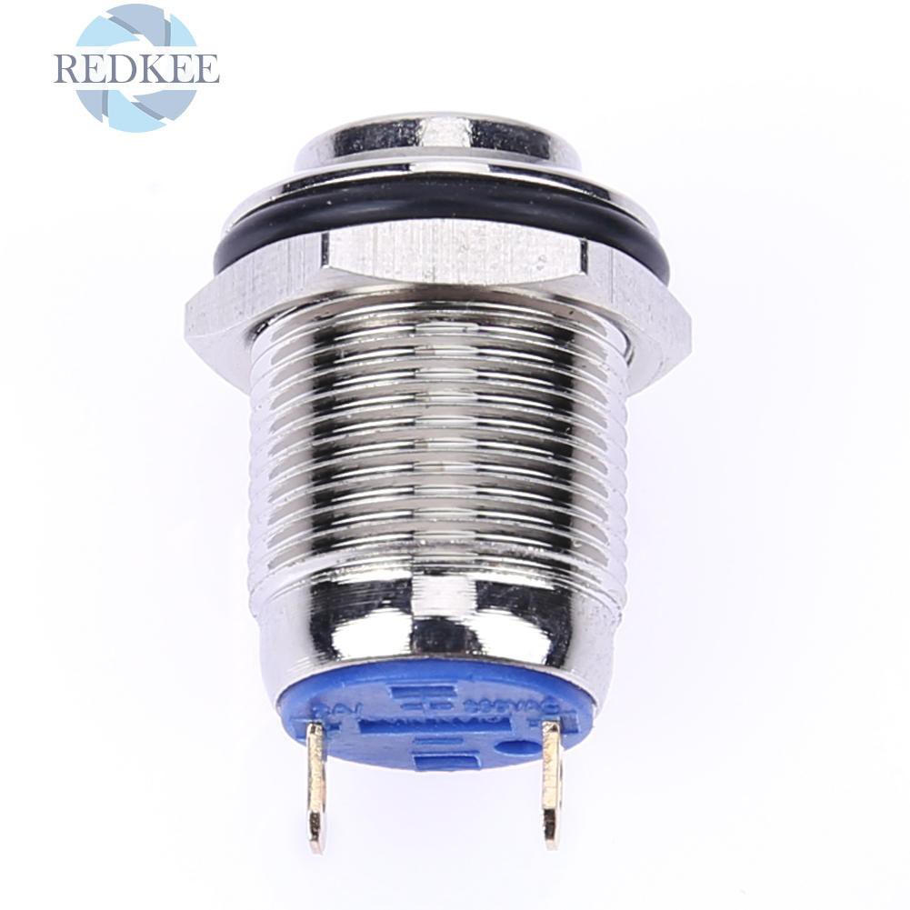 Công tắc nút bấm 12mm bằng kim loại chống nước hiệu quả