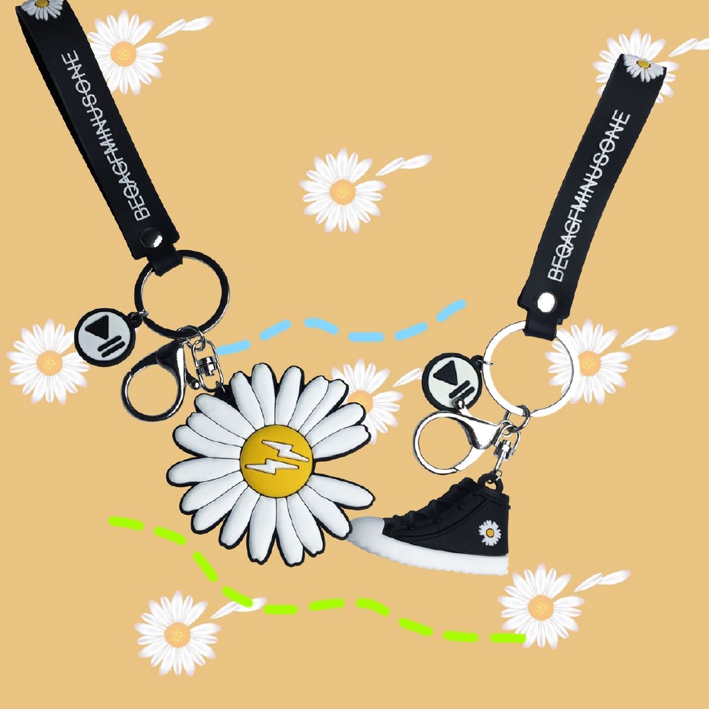 Móc Khóa Hình Hoa Cúc Xinh Xắn