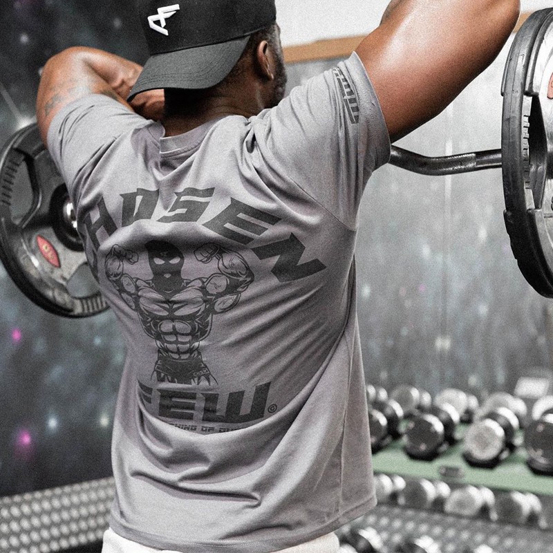 Áo Thun Thể Thao Vải Cotton Thoáng Khí Thoải Mái Thời Trang Cho Nam