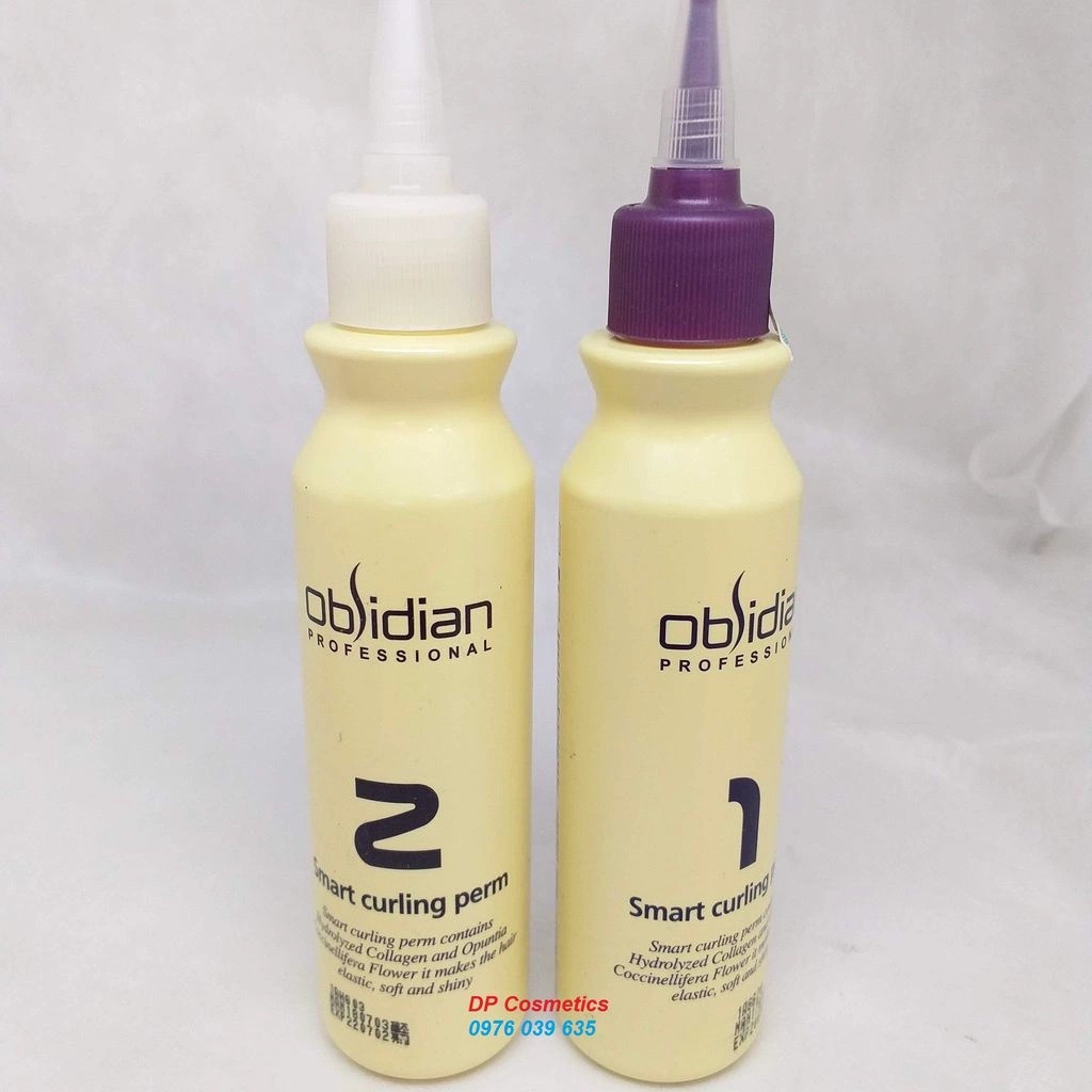 Thuốc uốn tóc đa năng Hàn Quốc OBSIDIAN 3D mini căng sóng mềm mượt 120ml