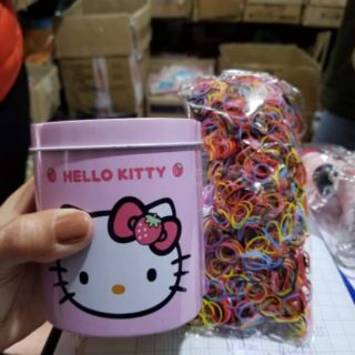 Hộp chun buộc tóc Hello Kitty cho bé