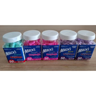 Nguyên hộp 50 đôi nút bịt tai chống ồn Ultra Soft Foam® Mack's
