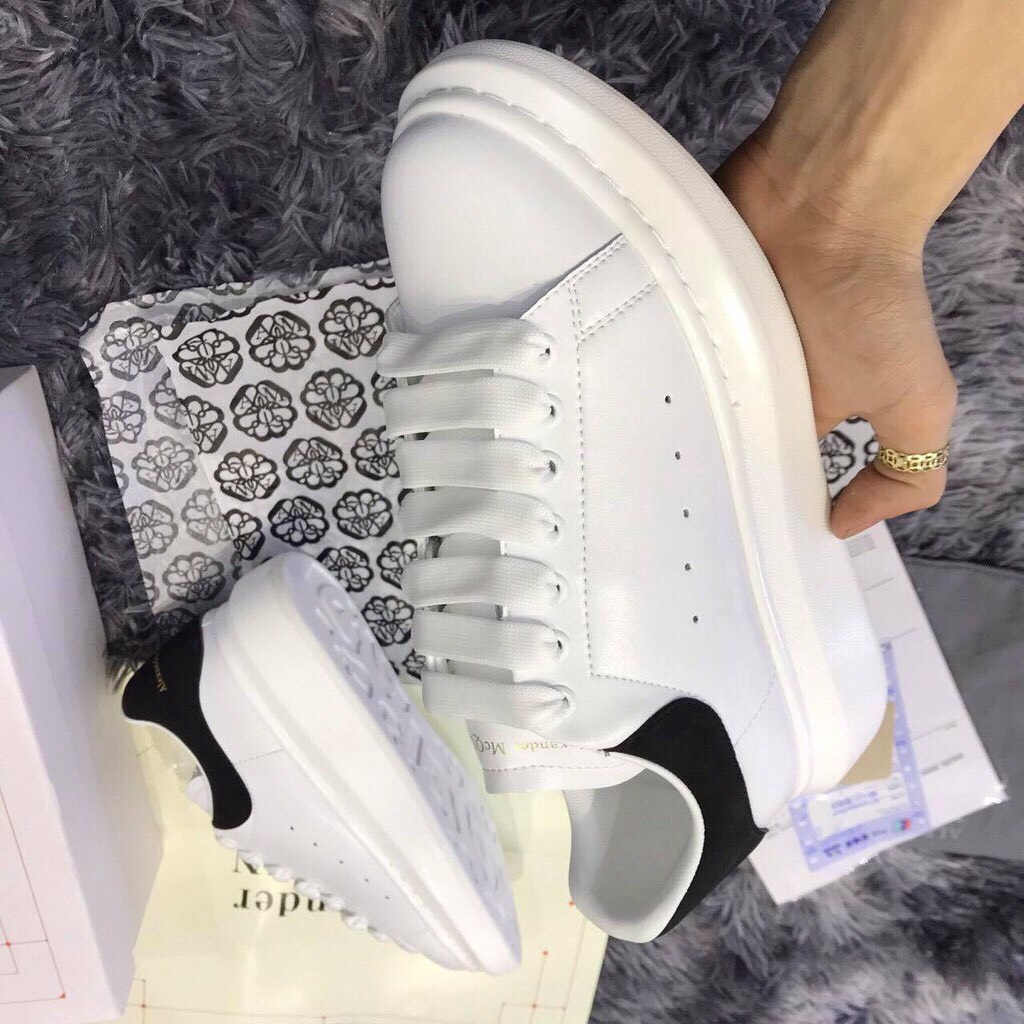 [Mã FAGREEN245 giảm tới 30K đơn 99K] Giày mc queen , mcqueen gót đen , giày thể thao và sneaker nam nữ | BigBuy360 - bigbuy360.vn